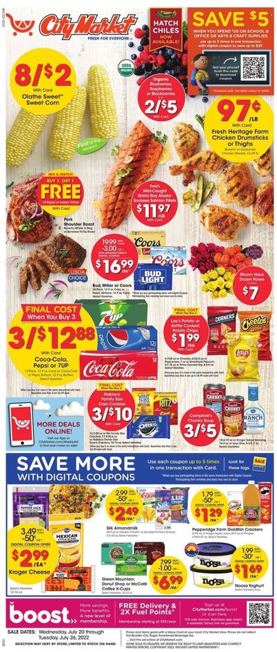 City Market (CO, UT, WY) Weekly Ad Flyer July 19 to July 26