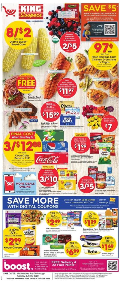 King Soopers (CO) Weekly Ad Flyer July 19 to July 26