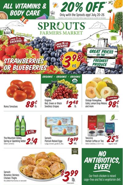 Sprouts Weekly Ad Flyer July 19 to July 26