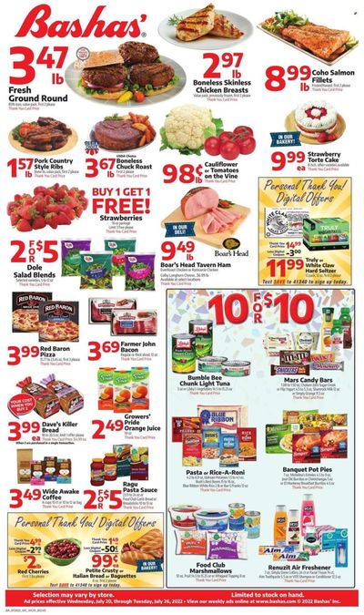 Bashas' (AZ) Weekly Ad Flyer July 19 to July 26