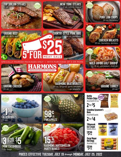 Harmons (UT) Weekly Ad Flyer July 19 to July 26