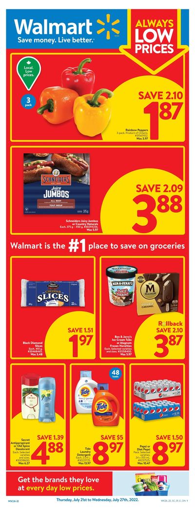 Walmart (ON) Flyer July 21 to 27