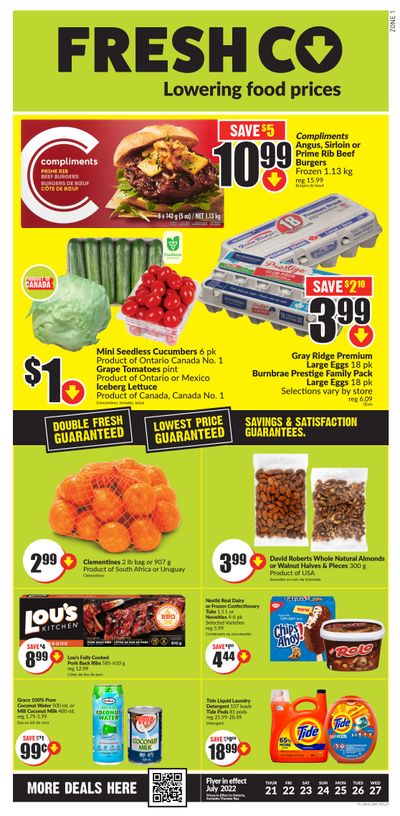 FreshCo (ON) Flyer July 21 to 27