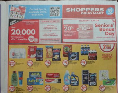 Shoppers Drug Mart Canada Flyer Sneak Peek July 23rd – 29th