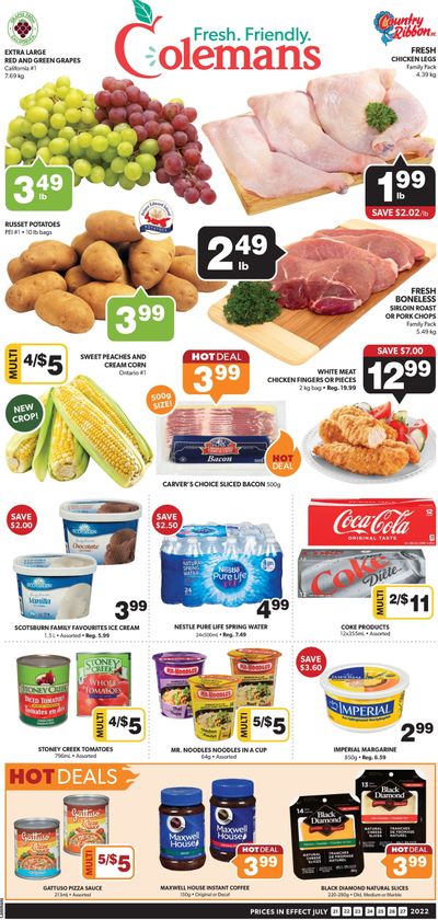 Coleman's Flyer July 21 to 27