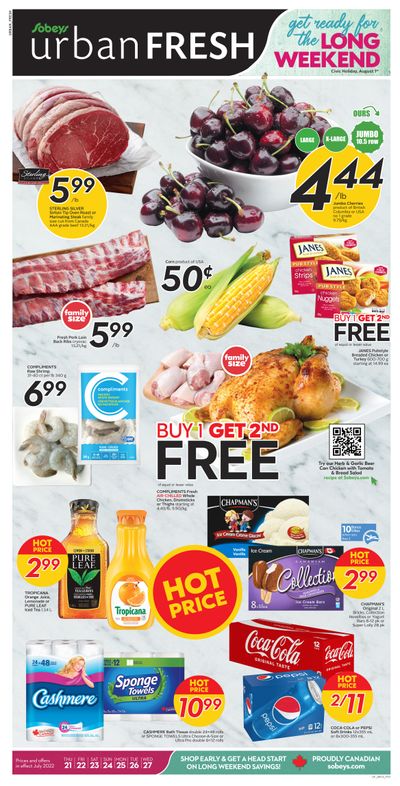 Sobeys Urban Fresh Flyer July 21 to 27