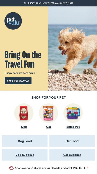 Pet Valu Flyer July 21 to August 3