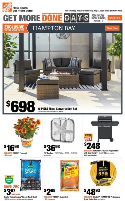 Home Depot (BC) Flyer July 21 to 27