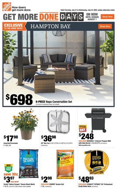 Home Depot (Atlantic) Flyer July 21 to 27