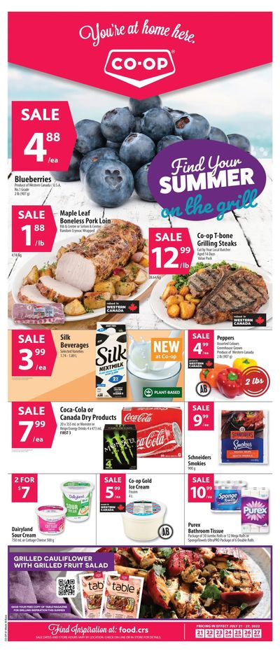 Co-op (West) Food Store Flyer July 21 to 27