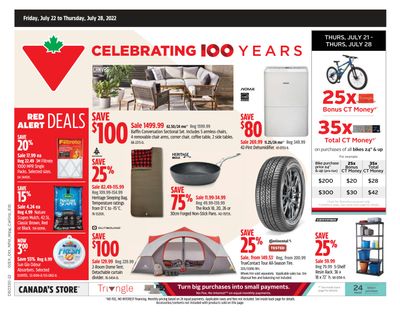 Canadian Tire (ON) Flyer July 22 to 28