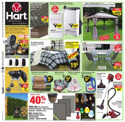 Hart Stores Flyer July 20 to 26