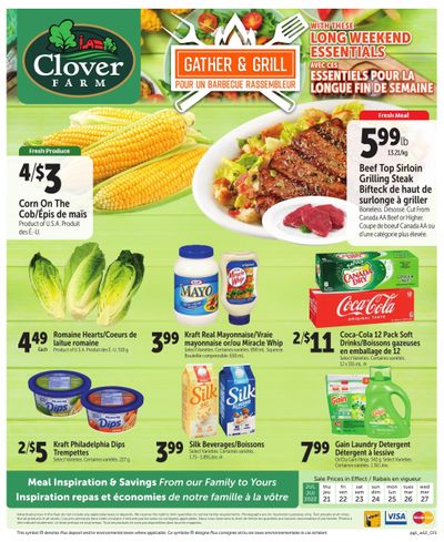 Clover Farm Flyer July 21 to 27