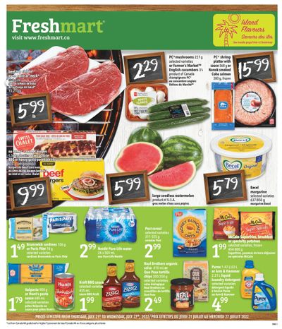 Freshmart (ON) Flyer July 21 to 27