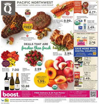 QFC (WA) Weekly Ad Flyer July 20 to July 27