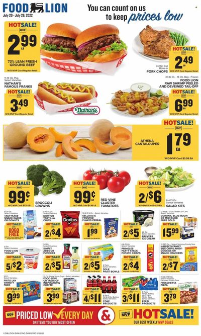 Food Lion (VA) Weekly Ad Flyer July 20 to July 27