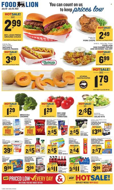 Food Lion (NC) Weekly Ad Flyer July 20 to July 27