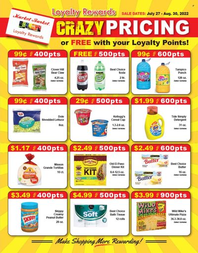 Market Basket (LA, TX) Weekly Ad Flyer Specials July 27 to August 30, 2022