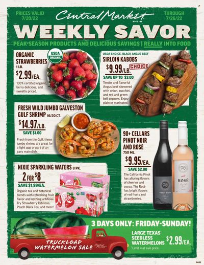Central Market (TX) Weekly Ad Flyer July 20 to July 27