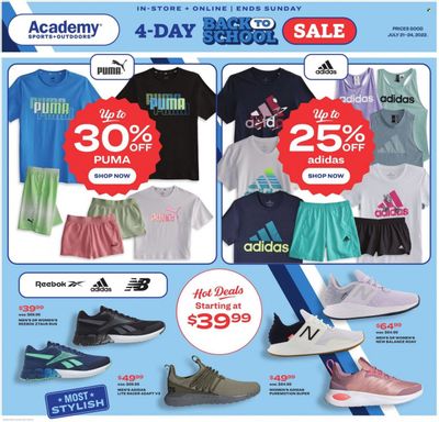 Academy Sports + Outdoors Weekly Ad Flyer July 20 to July 27