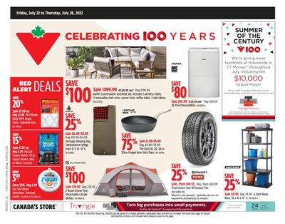 Canadian Tire (Atlantic) Flyer July 22 to 28