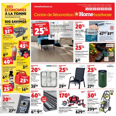 Home Hardware Building Centre (QC) Flyer July 21 to 27