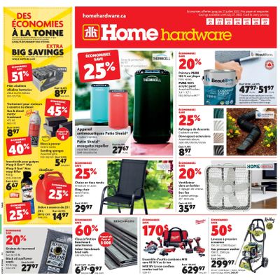 Home Hardware (QC) Flyer July 21 to 27