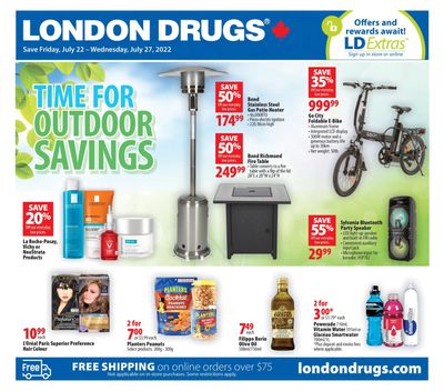 London Drugs Weekly Flyer July 22 to 27