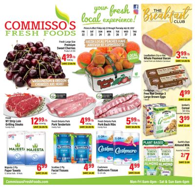 Commisso's Fresh Foods Flyer July 22 to 28