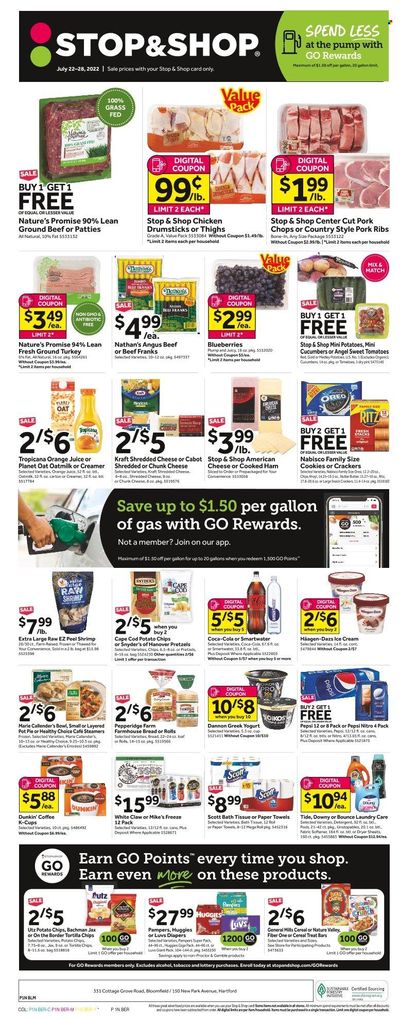 Stop & Shop (CT) Weekly Ad Flyer July 21 to July 28