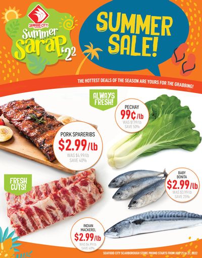 Seafood City Supermarket (ON) Flyer July 21 to 27