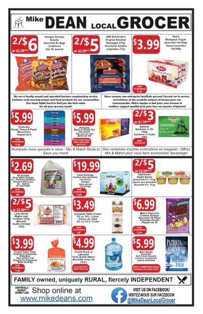Mike Dean Local Grocer Flyer July 22 to 28