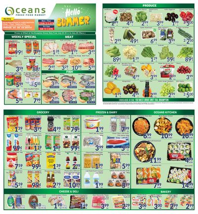 Oceans Fresh Food Market (Brampton) Flyer July 22 to 28