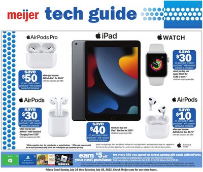 Meijer (IL, IN, KY, MI, OH, WI) Weekly Ad Flyer July 22 to July 29