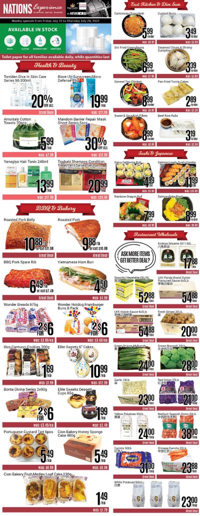 Nations Fresh Foods (Toronto) Flyer July 22 to 28