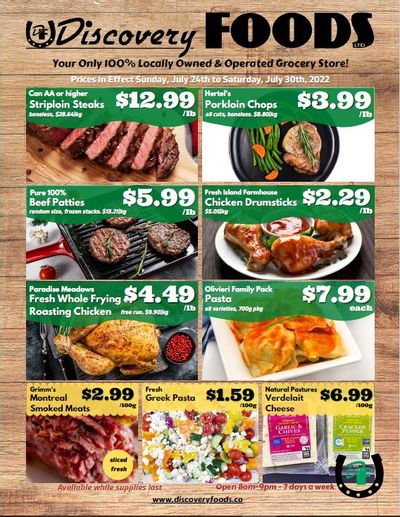 Discovery Foods Flyer July 24 to 30