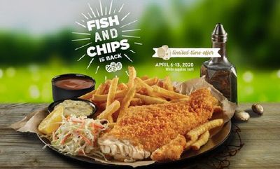 Swiss Chalet's Fish & Chips!!!