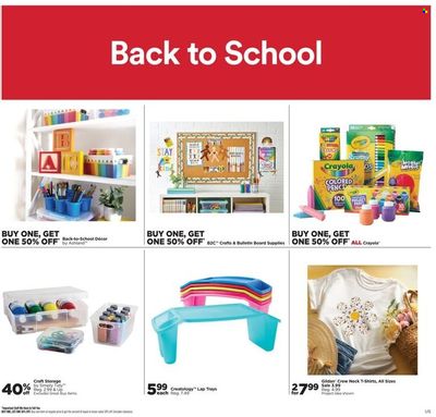 Michaels Weekly Ad Flyer July 25 to August 1