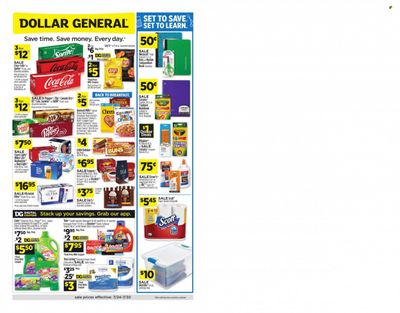 Dollar General (NC) Weekly Ad Flyer July 25 to August 1