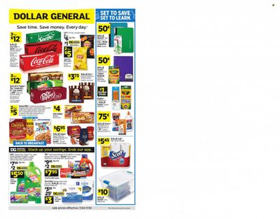 Dollar General (CT, GA, KS, MI, NE, NH, NY, WI) Weekly Ad Flyer July 25 to August 1