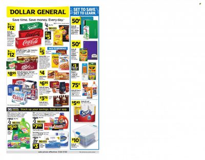 Dollar General (SC) Weekly Ad Flyer July 25 to August 1