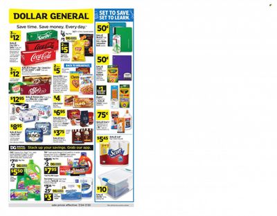 Dollar General (AL) Weekly Ad Flyer July 25 to August 1