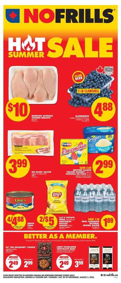 No Frills (West) Flyer July 28 to August 3