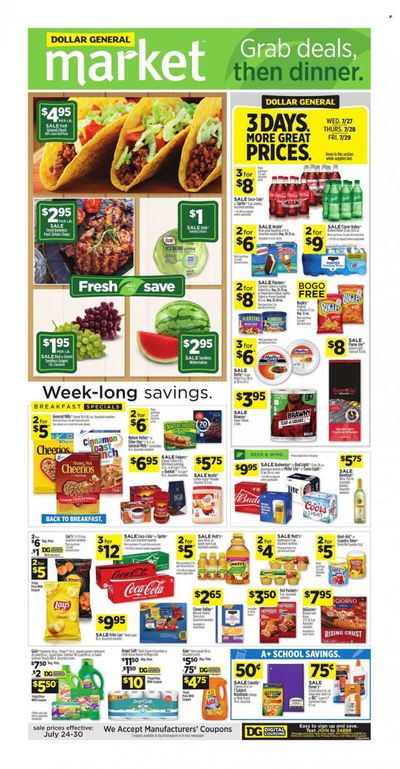 Dollar General (VA) Weekly Ad Flyer July 26 to August 2