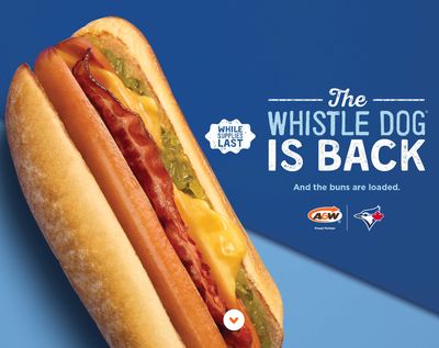 A&W Canada Promotions: The Whistle Dog is Back