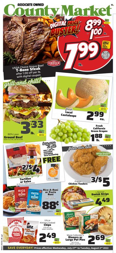 County Market (IL, IN, MO) Weekly Ad Flyer July 26 to August 2
