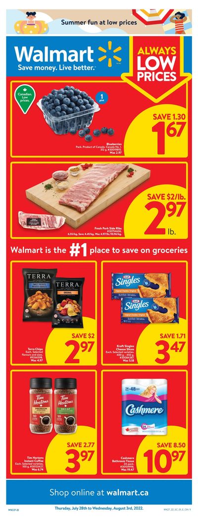Walmart (ON) Flyer July 28 to August 3