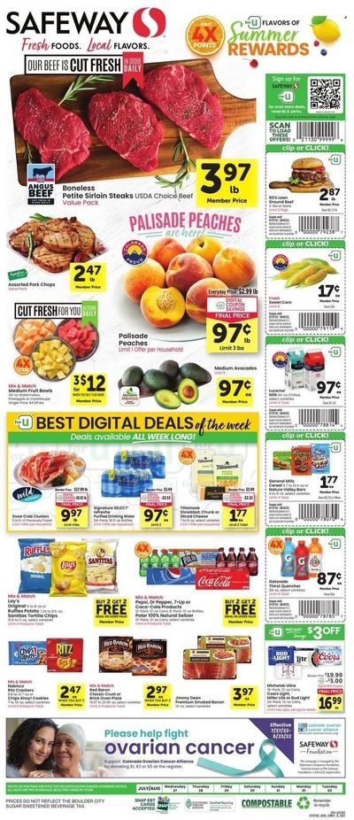 Safeway (CO) Weekly Ad Flyer July 26 to August 2