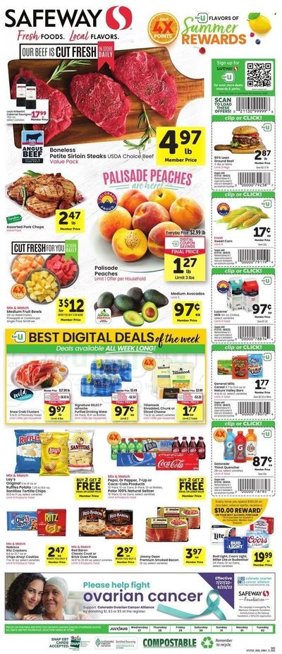 Safeway (SD) Weekly Ad Flyer July 26 to August 2