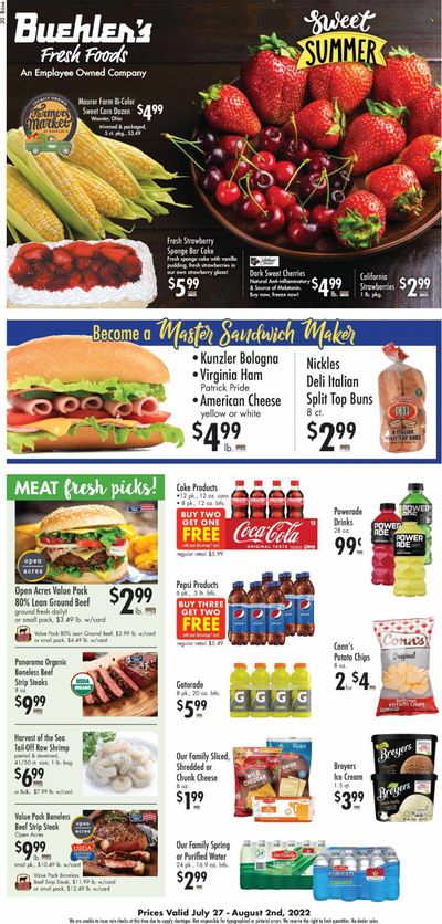 Buehler's (OH) Weekly Ad Flyer July 26 to August 2
